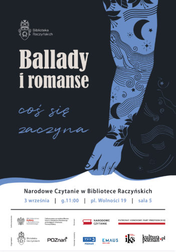 Plakat akcji czytania Ballad i Romansów