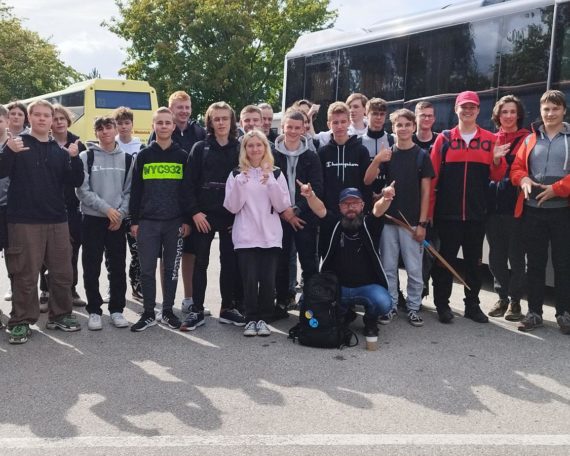 Klasa 2E w Biskupinie