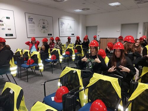 Wycieczka dydaktyczna Klasy 1A do PreZero Zielona Energia sp. z o.o 16.11.22